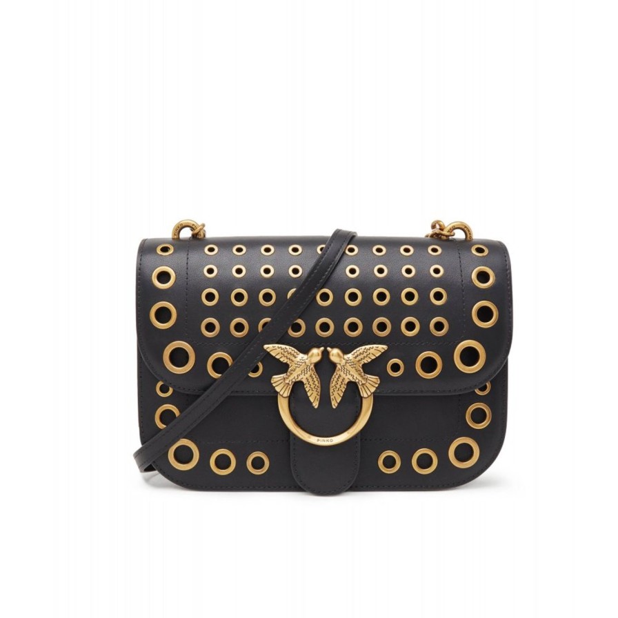 Donna PINKO Borsa | Borsa Nero-Antique Gold