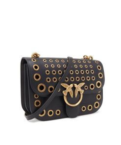 Donna PINKO Borsa | Borsa Nero-Antique Gold