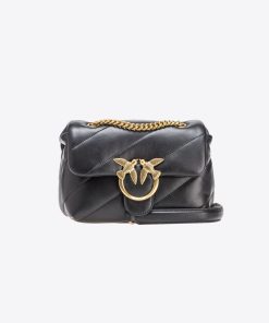 Donna PINKO Borsa | Borsa Nero-Antique Gold