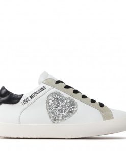 Donna LOVE MOSCHINO Sneakers | Sneakers Bia/Off/Ner/Ar