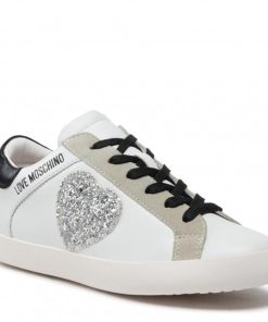 Donna LOVE MOSCHINO Sneakers | Sneakers Bia/Off/Ner/Ar