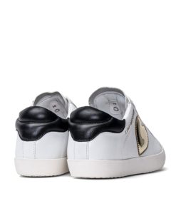 Donna LOVE MOSCHINO Sneakers | Sneakers Bia+Ner/Sp.Pla