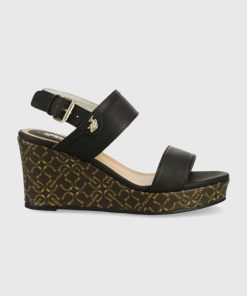 Donna U.S. POLO ASSN Sandalo | Sandalo Black