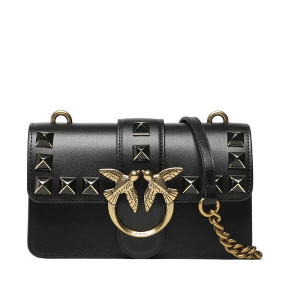 Donna PINKO Borsa | Borsa Nero-Antique Gold