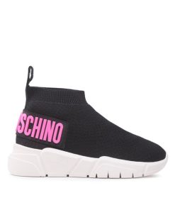 Donna LOVE MOSCHINO Sneakers | Sneakers Nero Fuxia