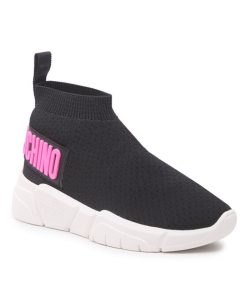 Donna LOVE MOSCHINO Sneakers | Sneakers Nero Fuxia