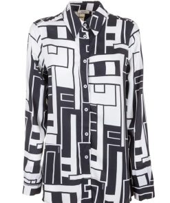 Donna FRACOMINA Camicia | Shirt Bn Blackwhite