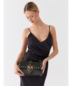 Donna PINKO Borsa | Borsa Nero-Antique Gold