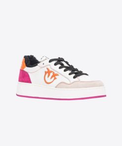 Donna PINKO Sneakers | Sneakers Off White/Arancio/Fuxia