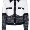 Donna FRACOMINA Giacca | Short Jacket Blackwhite