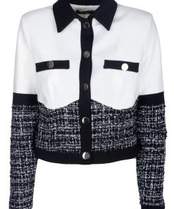 Donna FRACOMINA Giacca | Short Jacket Blackwhite