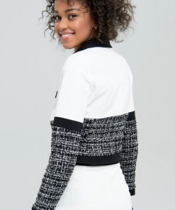 Donna FRACOMINA Giacca | Short Jacket Blackwhite