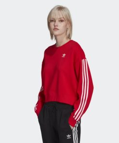 Donna ADIDAS ORIGINALS Felpa | Sweatshirt Red