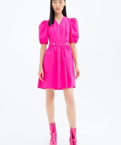 Donna FRACOMINA Abito | Wrap Dress Fuxia