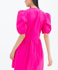 Donna FRACOMINA Abito | Wrap Dress Fuxia