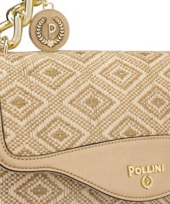 Donna POLLINI Borsa | Borsa Avorio Oro