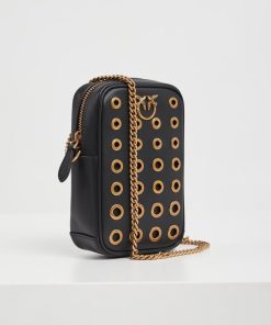 Donna PINKO Borsa | Borsa Nero-Antique Gold