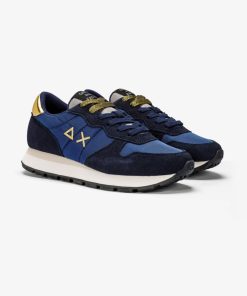 Donna SUN68 Sneakers | Ally Gold Navy Blue