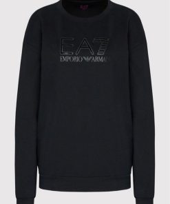 Donna EMPORIO ARMANI EA7 Felpa | Sweatshirt Black