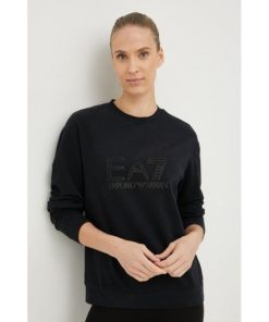 Donna EMPORIO ARMANI EA7 Felpa | Sweatshirt Black