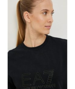 Donna EMPORIO ARMANI EA7 Felpa | Sweatshirt Black