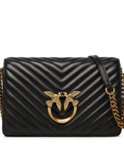 Donna PINKO Borsa | Borsa Nero-Antique Gold