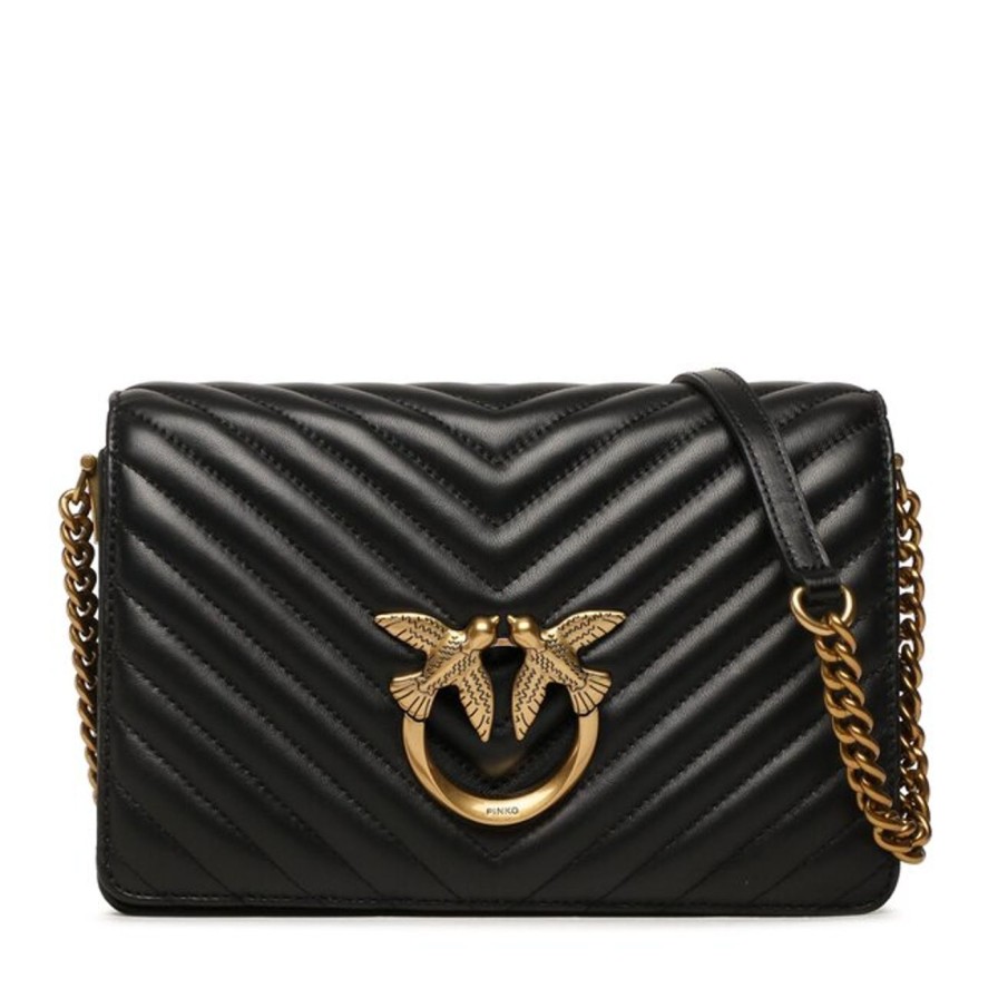 Donna PINKO Borsa | Borsa Nero-Antique Gold