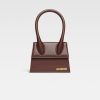 Donna JACQUEMUS Borsa | Le Chiquito Moyen Midnight Brown