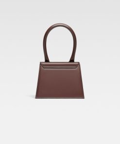 Donna JACQUEMUS Borsa | Le Chiquito Moyen Midnight Brown