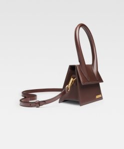 Donna JACQUEMUS Borsa | Le Chiquito Moyen Midnight Brown