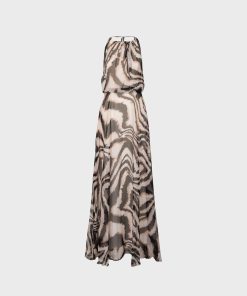 Donna FERRONE Abito | Abito Animal Print Moro F