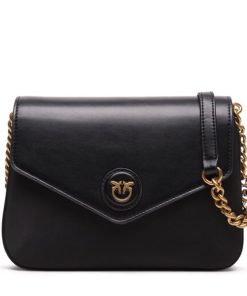 Donna PINKO Borsa | Borsa Nero-Antique Gold