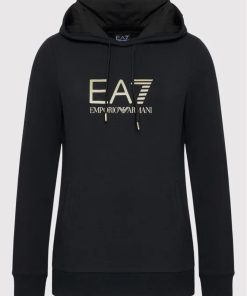 Donna EMPORIO ARMANI EA7 Felpa | Sweatshirt Black