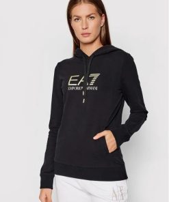 Donna EMPORIO ARMANI EA7 Felpa | Sweatshirt Black