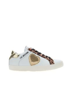 Donna LOVE MOSCHINO Sneakers | Sneakers Bian/Camm/Plat