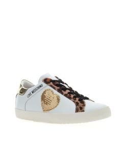 Donna LOVE MOSCHINO Sneakers | Sneakers Bian/Camm/Plat