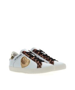 Donna LOVE MOSCHINO Sneakers | Sneakers Bian/Camm/Plat