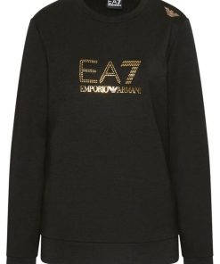 Donna EMPORIO ARMANI EA7 Felpa | Sweatshirt Black