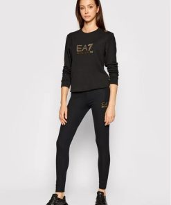 Donna EMPORIO ARMANI EA7 Felpa | Sweatshirt Black