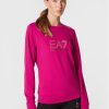 Donna EMPORIO ARMANI EA7 Felpa | Sweatshirt Festival Fuchsia