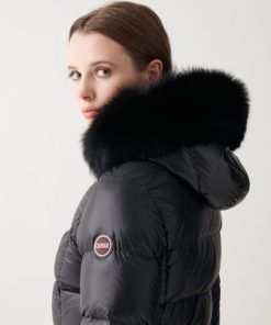 Donna COLMAR Cappotto | Giacca V.Duv.D +P Black-Dark Steel