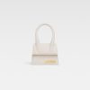 Donna JACQUEMUS Borsa | Le Chiquito. Mini Borsa A Mano In Pelle Firmata. Light Greige