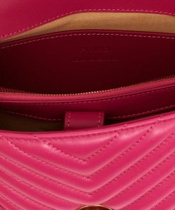 Donna PINKO Borsa | Borsa Pink Pinko-Antique Gold