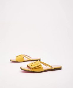 Donna MANILA GRACE Sandalo | Ciabatta Flat Giallo