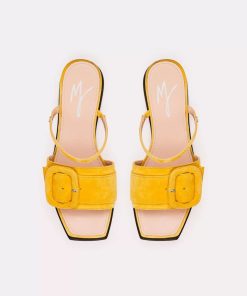 Donna MANILA GRACE Sandalo | Ciabatta Flat Giallo