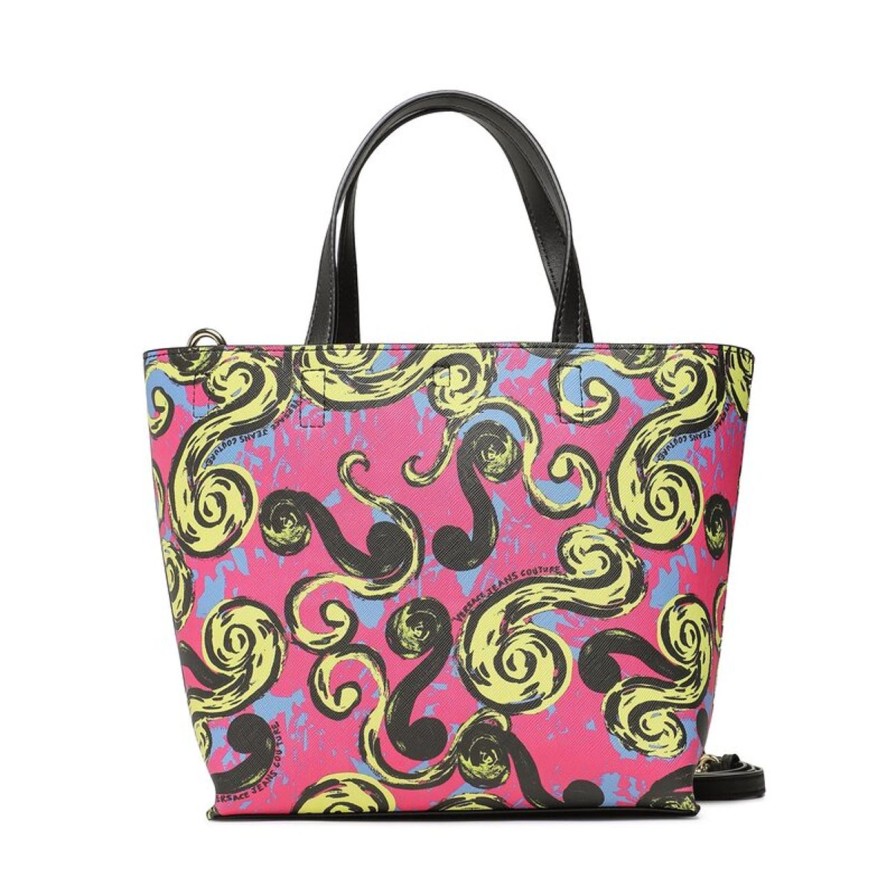 Donna VERSACE JEANS COUTURE Borsa | Borsa Hotpink/Multicolor