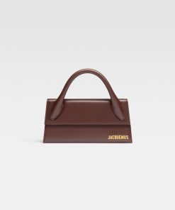 Donna JACQUEMUS Borsa | Le Chiquito Long Midnight Brown