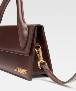 Donna JACQUEMUS Borsa | Le Chiquito Long Midnight Brown