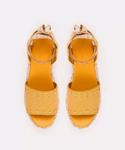 Donna MANILA GRACE Sandalo | Espadrillas C/Nastro Arancio