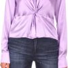 Donna PINKO Camicia | Camicia Lilla Lisianthus